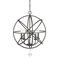 Z-Lite Tull 5 Light Chandelier, Matte Black 458-20MB - alternate 6